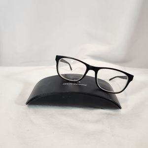 Armani Exchange Mens black eyeglass frames ax3035 8078